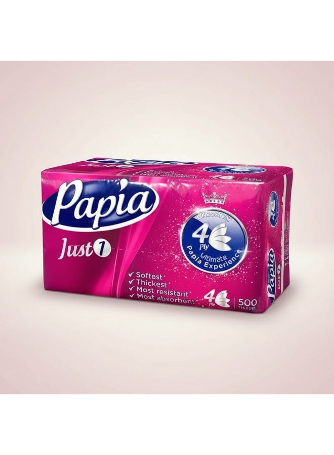 بابيا مناديل وجه بابيا - عبوة متعددة - 4 طبقات - 500 × 3 - Image 5